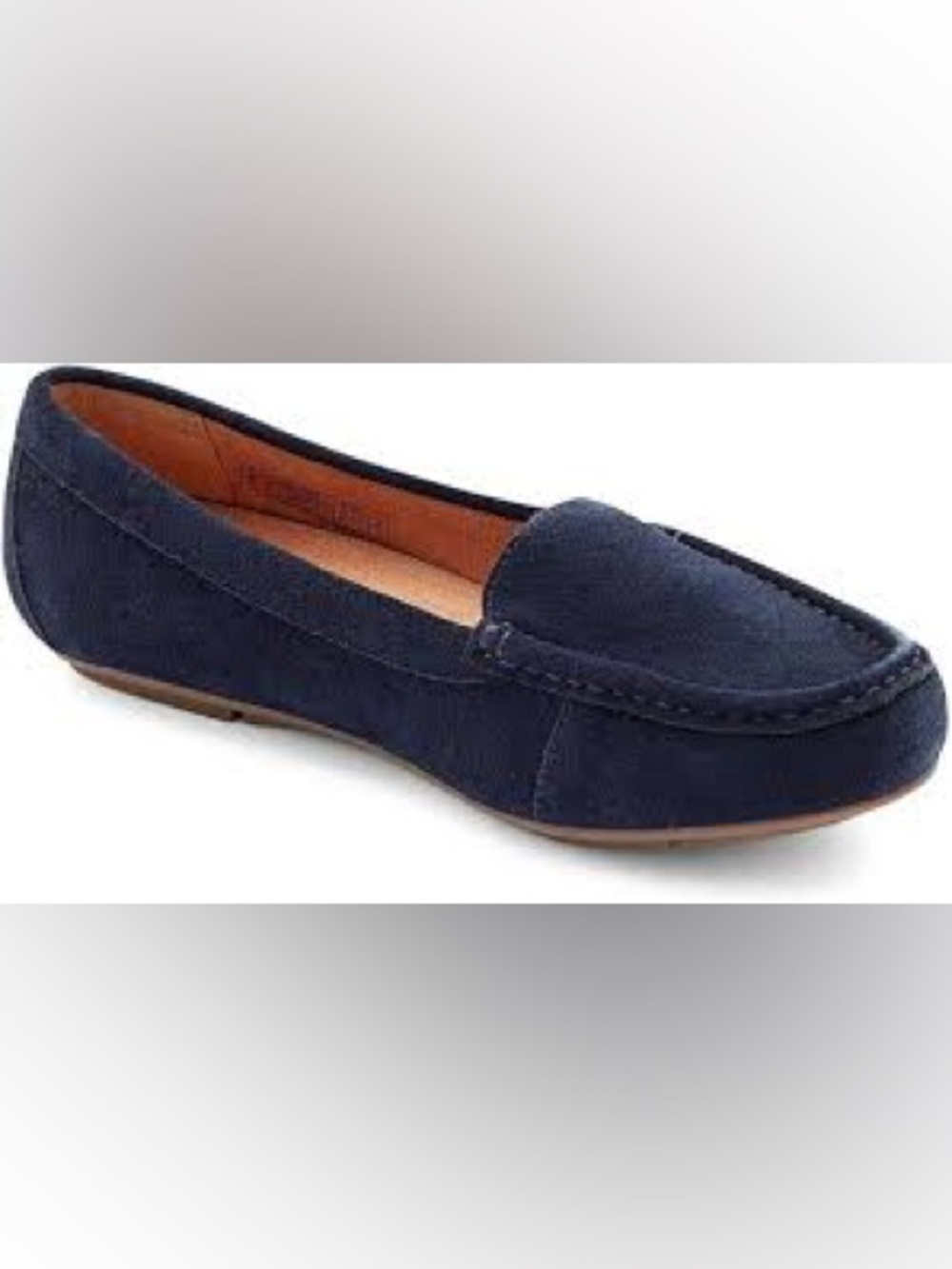 Vionic Debbie Suede Leather Slip-On Moccasins size 7.5